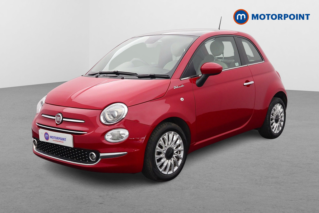 Fiat 500 Dolcevita Manual Petrol-Electric Hybrid Hatchback - Stock Number (1513320) - Passenger side front corner