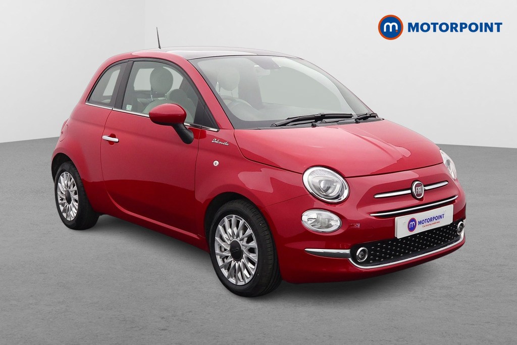 Fiat 500 Dolcevita Manual Petrol-Electric Hybrid Hatchback - Stock Number (1513320) - Drivers side front corner