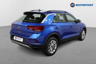 Volkswagen T-Roc Life Automatic Petrol SUV - Stock Number (1515847) - Drivers side rear corner