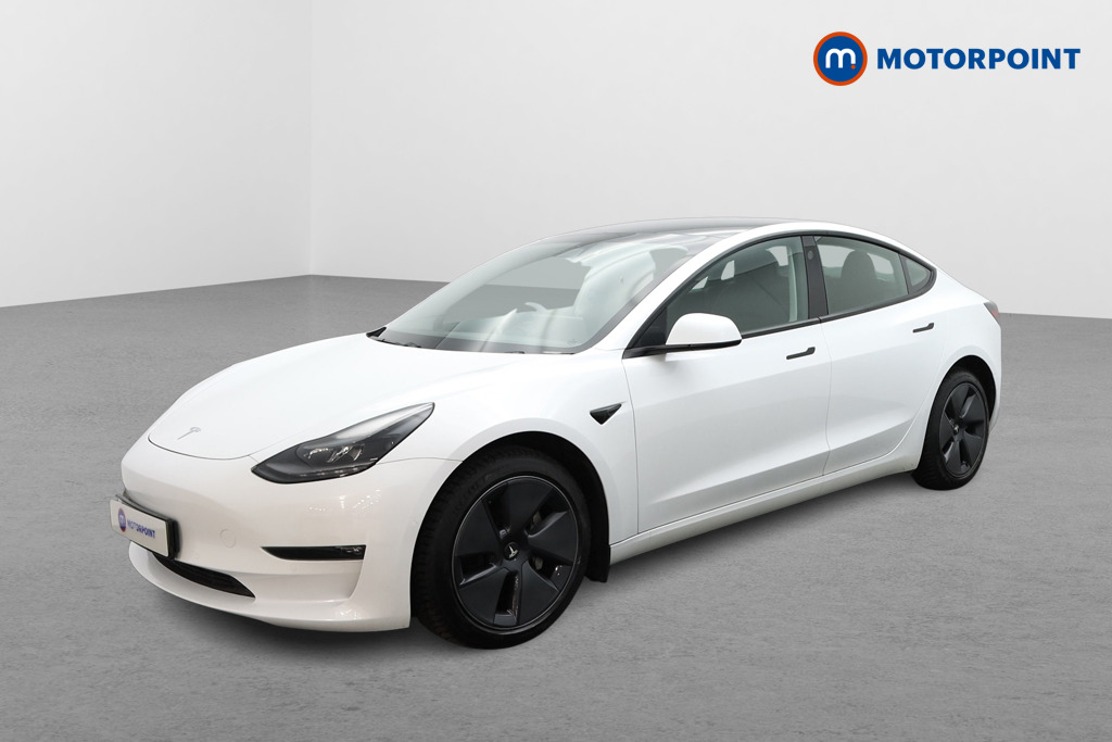 Tesla Model 3 Long Range Automatic Electric Saloon - Stock Number (1519494) - Passenger side front corner