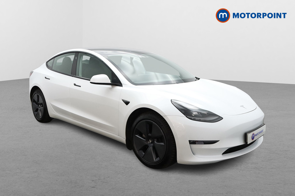 Tesla Model 3 Long Range Automatic Electric Saloon - Stock Number (1519494) - Drivers side front corner