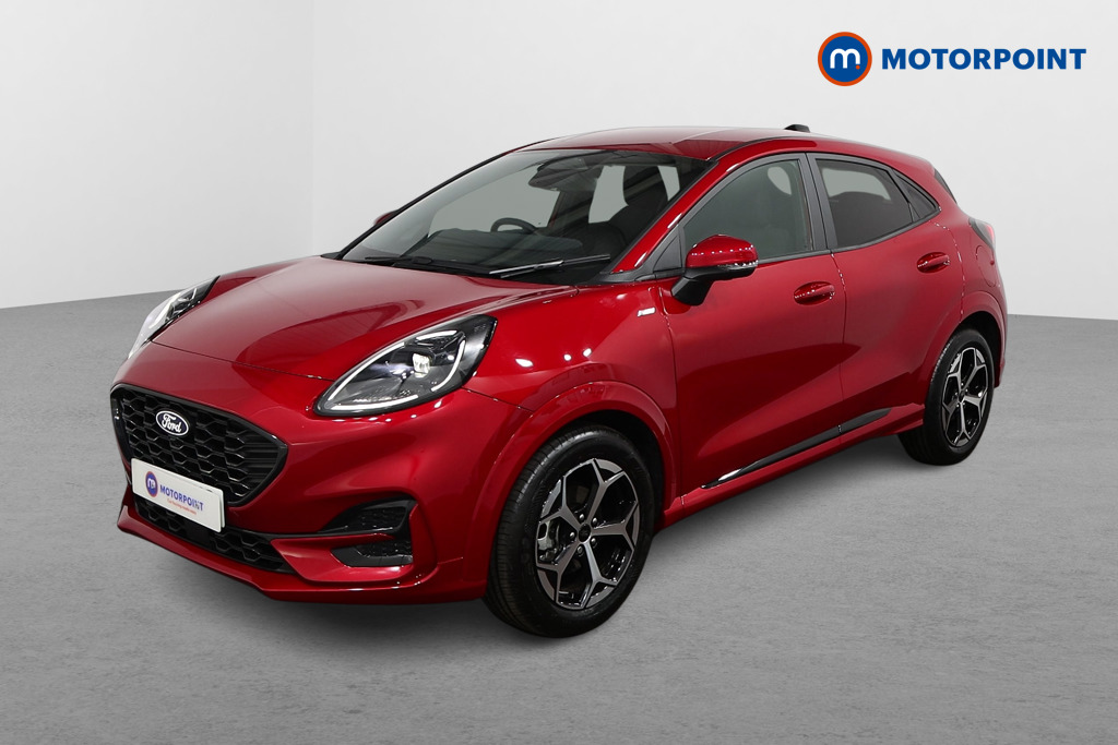 Ford Puma St-Line Manual Petrol-Electric Hybrid SUV - Stock Number (1520949) - Passenger side front corner