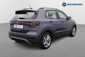 Volkswagen T-Cross SE Manual Petrol SUV - Stock Number (1522098) - Drivers side rear corner