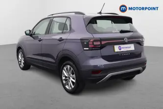 Volkswagen T-Cross SE Manual Petrol SUV - Stock Number (1522098) - Passenger side rear corner