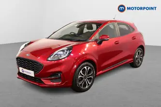 Ford Puma St-Line Manual Petrol-Electric Hybrid SUV - Stock Number (1523135) - Passenger side front corner