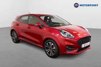 Ford Puma St-Line Manual Petrol-Electric Hybrid SUV - Stock Number (1523135) - Drivers side front corner