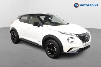 Nissan Juke N-Connecta Automatic Petrol-Electric Hybrid SUV - Stock Number (1523326) - Drivers side front corner