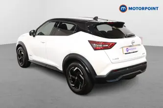 Nissan Juke N-Connecta Automatic Petrol-Electric Hybrid SUV - Stock Number (1523326) - Passenger side rear corner