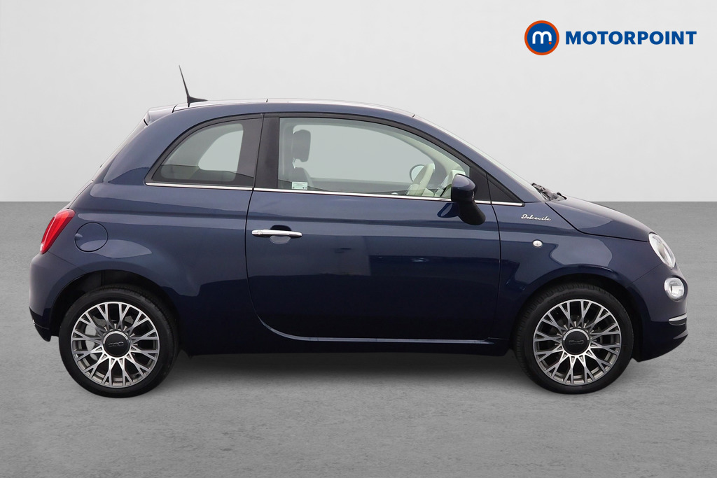 Fiat 500 Dolcevita Manual Petrol-Electric Hybrid Hatchback - Stock Number (1523857) - Drivers side