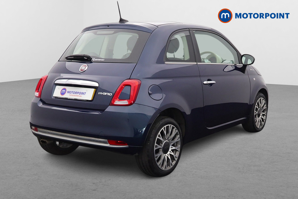 Fiat 500 Dolcevita Manual Petrol-Electric Hybrid Hatchback - Stock Number (1523857) - Drivers side rear corner