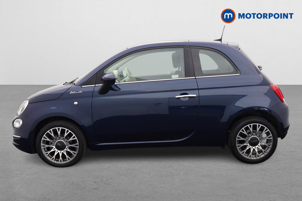 Fiat 500 Dolcevita Manual Petrol-Electric Hybrid Hatchback - Stock Number (1523857) - Passenger side