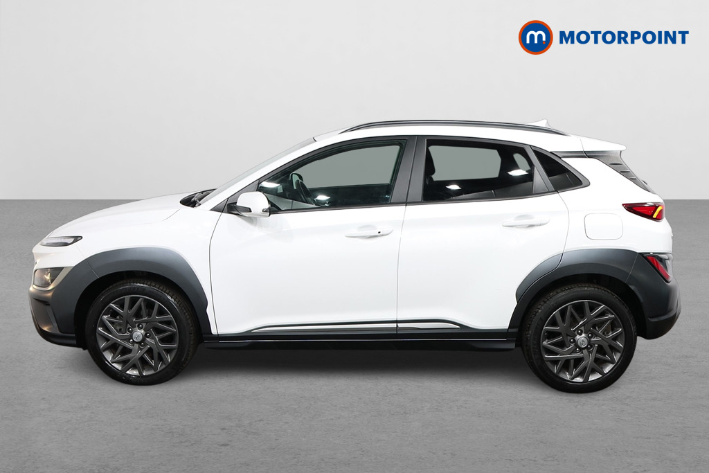 Hyundai Kona Premium Automatic Petrol-Electric Hybrid SUV - Stock Number (1524452) - Passenger side