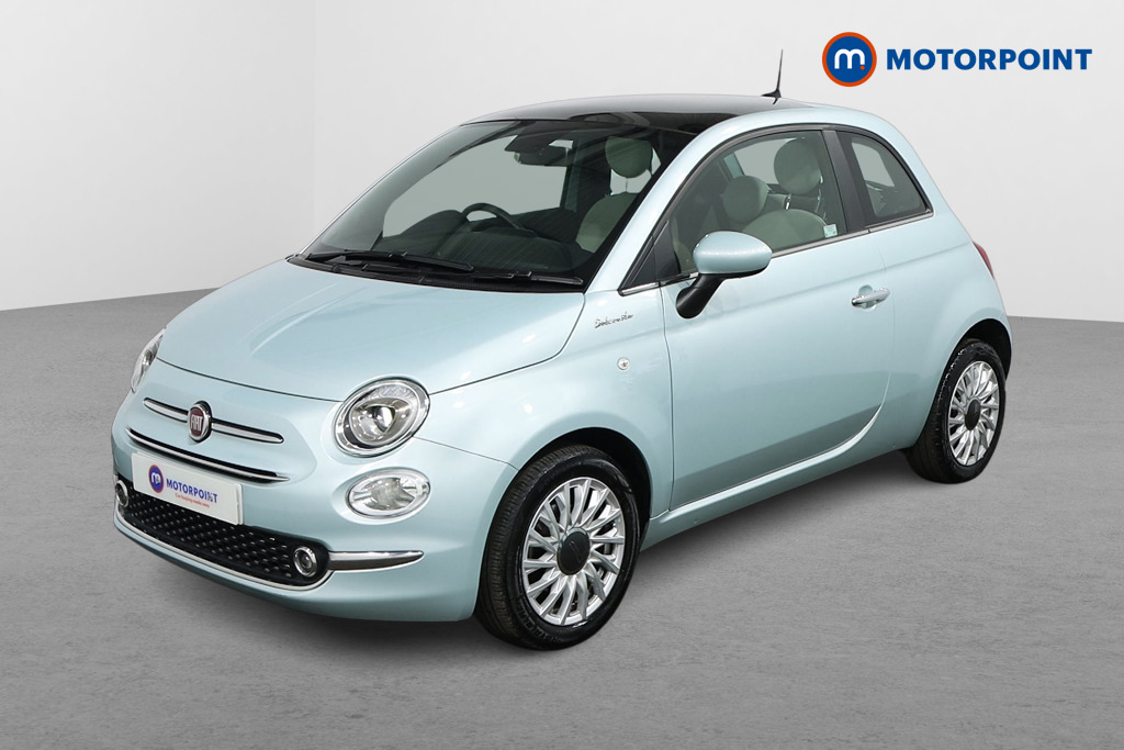 Fiat 500 Dolcevita Manual Petrol-Electric Hybrid Hatchback - Stock Number (1513254) - Passenger side front corner