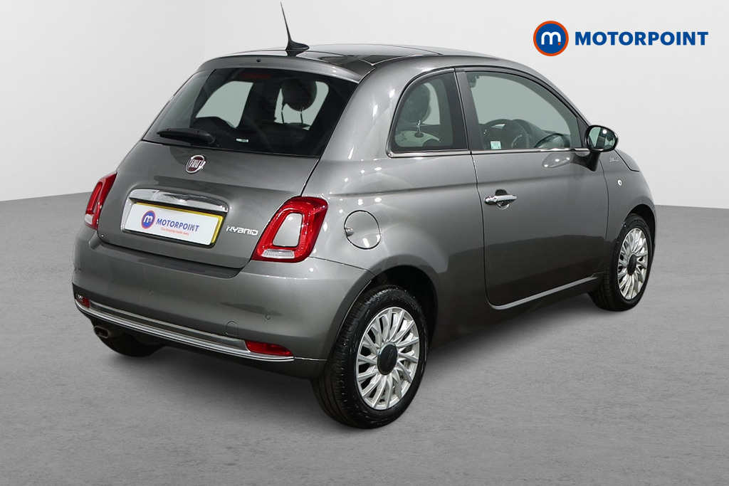 Fiat 500 Dolcevita Manual Petrol-Electric Hybrid Hatchback - Stock Number (1513257) - Drivers side rear corner