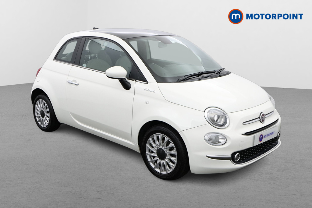 Fiat 500 Dolcevita Manual Petrol-Electric Hybrid Hatchback - Stock Number (1513252) - Drivers side front corner