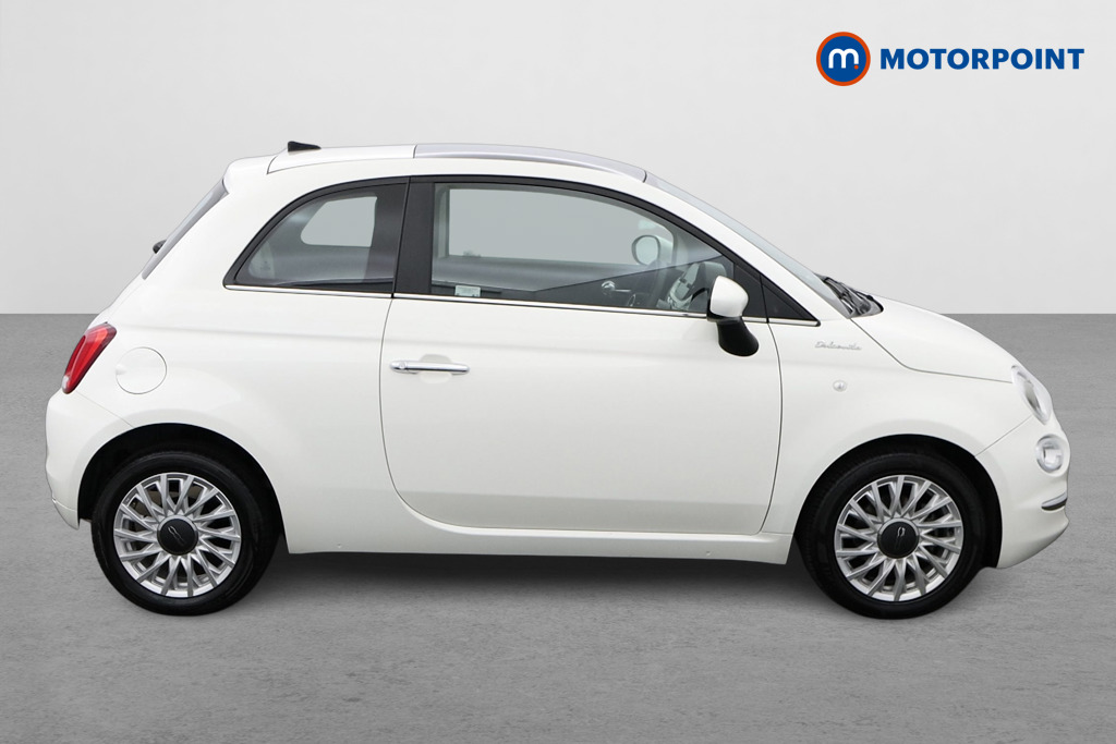 Fiat 500 Dolcevita Manual Petrol-Electric Hybrid Hatchback - Stock Number (1513252) - Drivers side