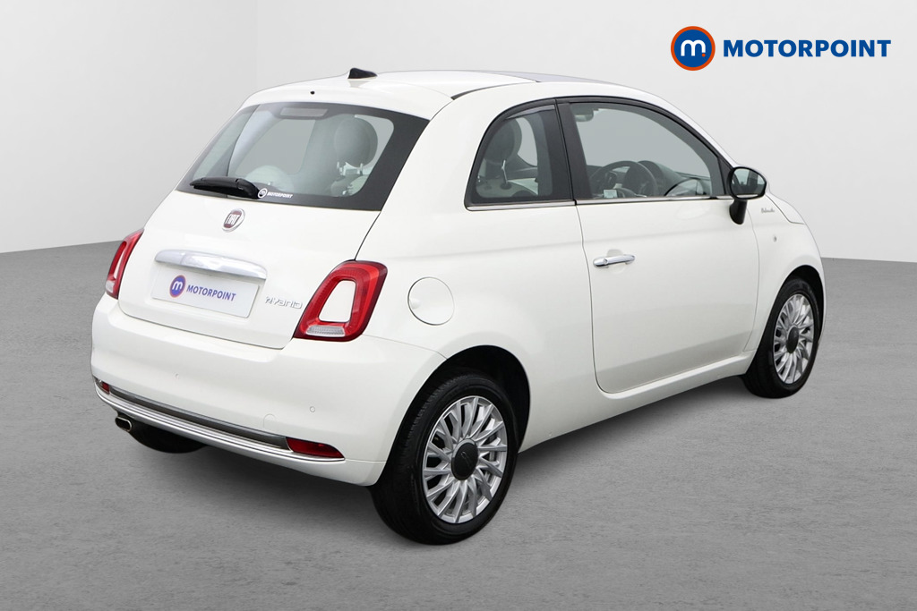 Fiat 500 Dolcevita Manual Petrol-Electric Hybrid Hatchback - Stock Number (1513252) - Drivers side rear corner