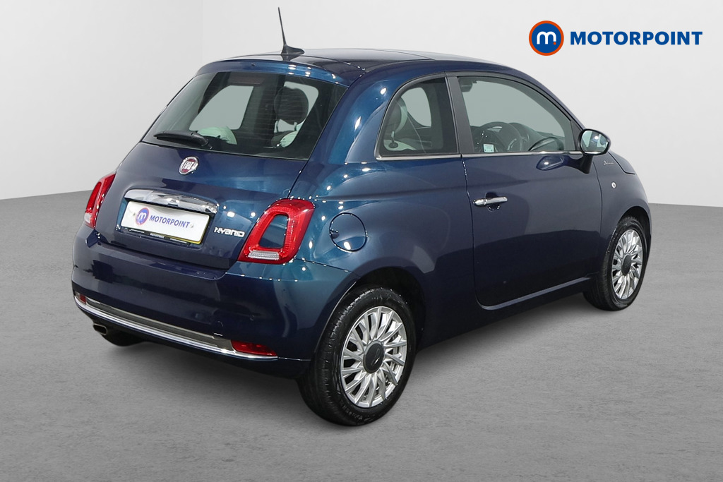 Fiat 500 Dolcevita Manual Petrol-Electric Hybrid Hatchback - Stock Number (1517303) - Drivers side rear corner