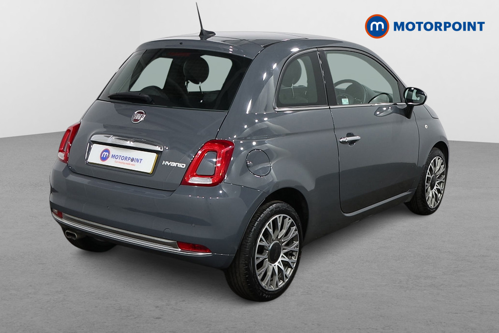 Fiat 500 Star Manual Petrol-Electric Hybrid Hatchback - Stock Number (1525115) - Drivers side rear corner