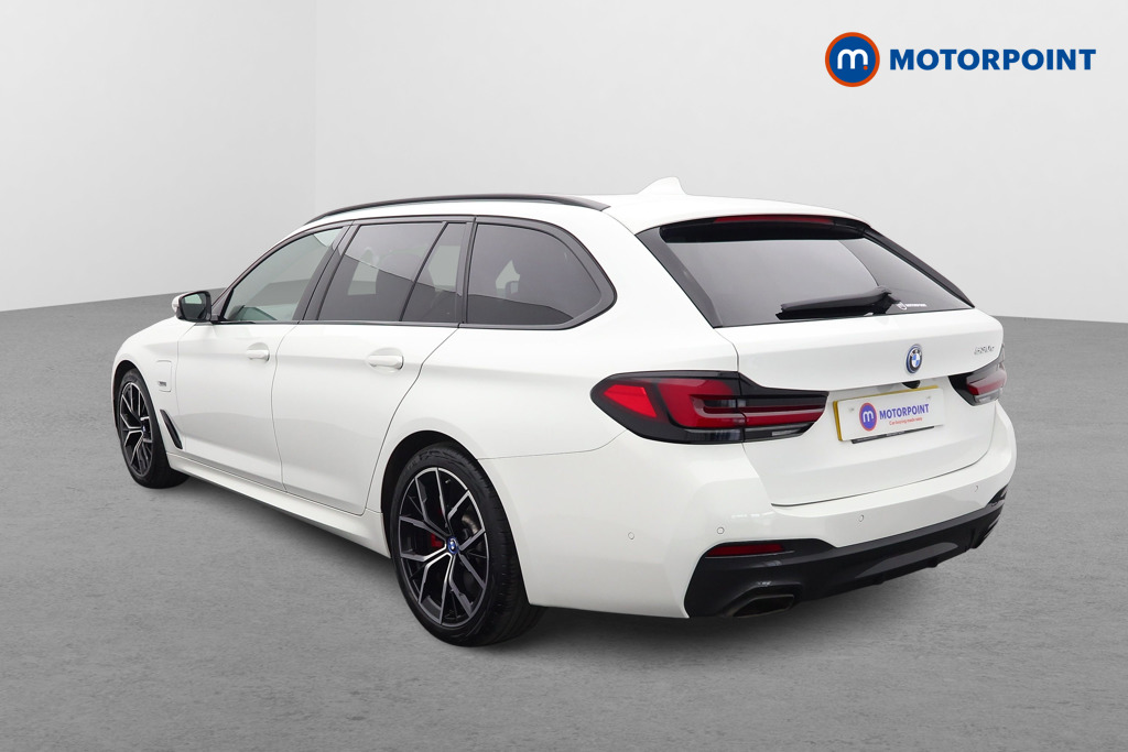 BMW 5 Series M Sport Automatic Petrol Plug-In Hybrid Estate - Stock Number (1525188) - Passenger side rear corner