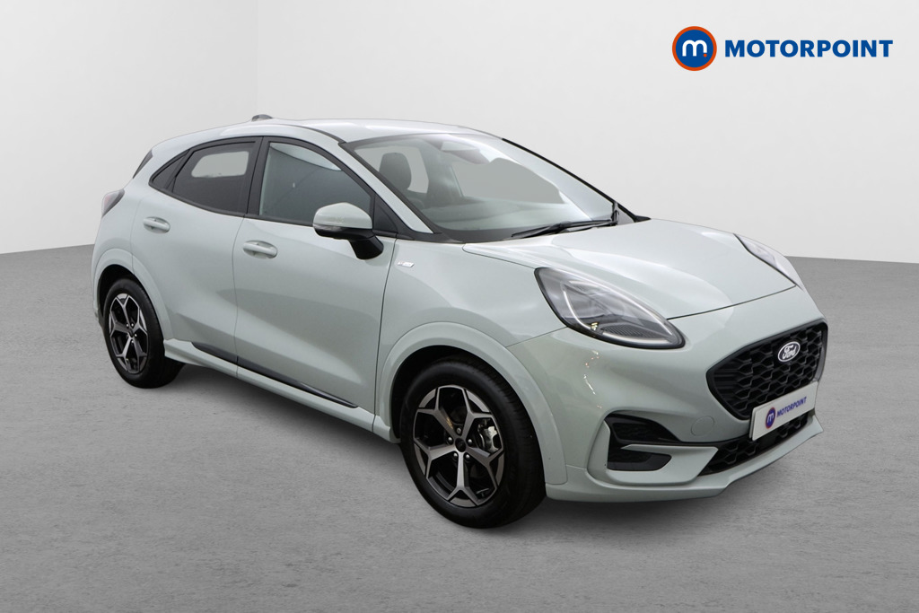 Ford Puma St-Line Manual Petrol-Electric Hybrid SUV - Stock Number (1520945) - Drivers side front corner