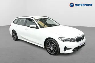 BMW 3 Series Sport Pro Automatic Petrol Plug-In Hybrid Estate - Stock Number (1522550) - Drivers side front corner