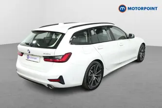 BMW 3 Series Sport Pro Automatic Petrol Plug-In Hybrid Estate - Stock Number (1522550) - Drivers side rear corner