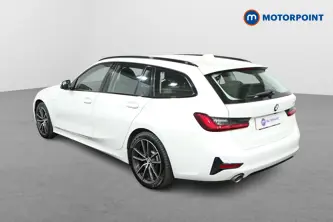 BMW 3 Series Sport Pro Automatic Petrol Plug-In Hybrid Estate - Stock Number (1522550) - Passenger side rear corner