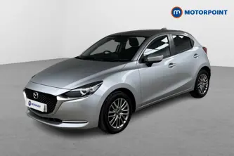 Mazda 2 Sport Manual Petrol-Electric Hybrid Hatchback - Stock Number (1524926) - Passenger side front corner