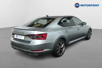 Skoda Superb Sport Line Plus Automatic Petrol Hatchback - Stock Number (1524244) - Drivers side rear corner