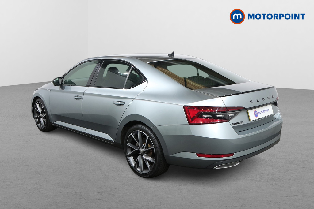 Skoda Superb Sport Line Plus Automatic Petrol Hatchback - Stock Number (1524244) - Passenger side rear corner