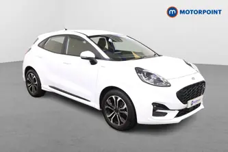 Ford Puma St-Line Automatic Petrol-Electric Hybrid SUV - Stock Number (1524378) - Drivers side front corner