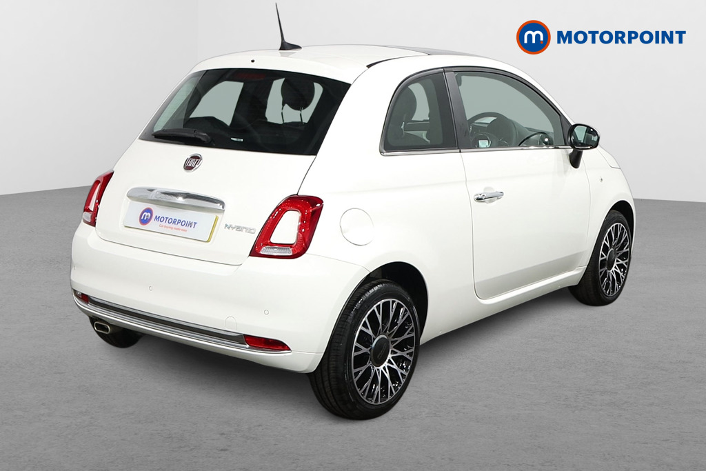 Fiat 500 TOP Manual Petrol-Electric Hybrid Hatchback - Stock Number (1526496) - Drivers side rear corner