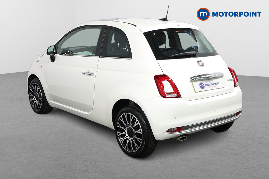 Fiat 500 TOP Manual Petrol-Electric Hybrid Hatchback - Stock Number (1526496) - Passenger side rear corner