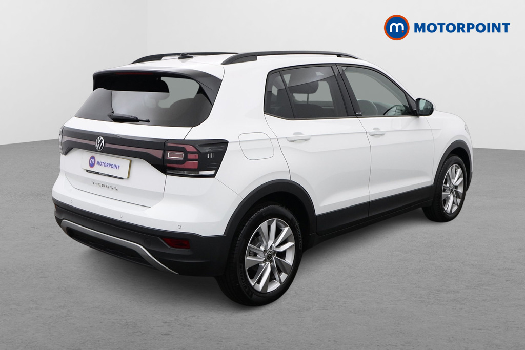 Volkswagen T-Cross Active Automatic Petrol SUV - Stock Number (1515198) - Drivers side rear corner