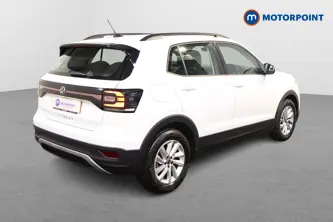 Volkswagen T-Cross Se Edition Manual Petrol SUV - Stock Number (1517533) - Drivers side rear corner