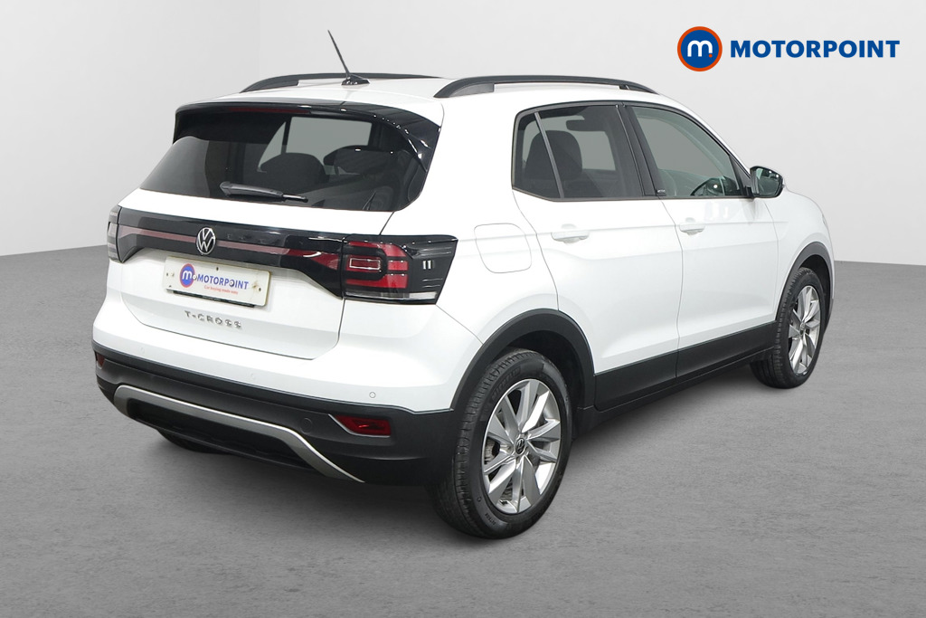 Volkswagen T-Cross Active Automatic Petrol SUV - Stock Number (1521486) - Drivers side rear corner