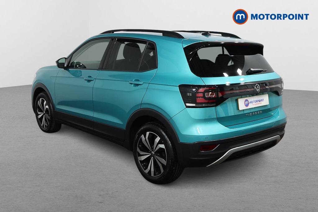 Volkswagen T-Cross Black Edition Manual Petrol SUV - Stock Number (1526015) - Passenger side rear corner