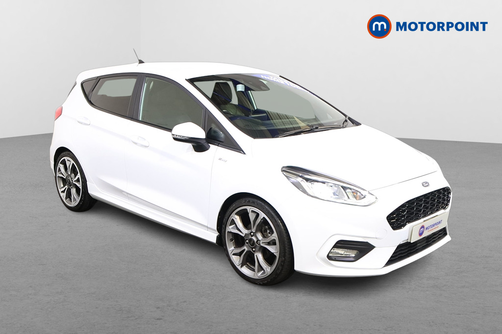 Ford Fiesta St-Line X Edition Manual Petrol-Electric Hybrid Hatchback - Stock Number (1526388) - Drivers side front corner