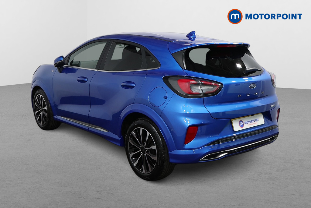 Ford Puma St-Line Vignale Manual Petrol-Electric Hybrid SUV - Stock Number (1527509) - Passenger side rear corner