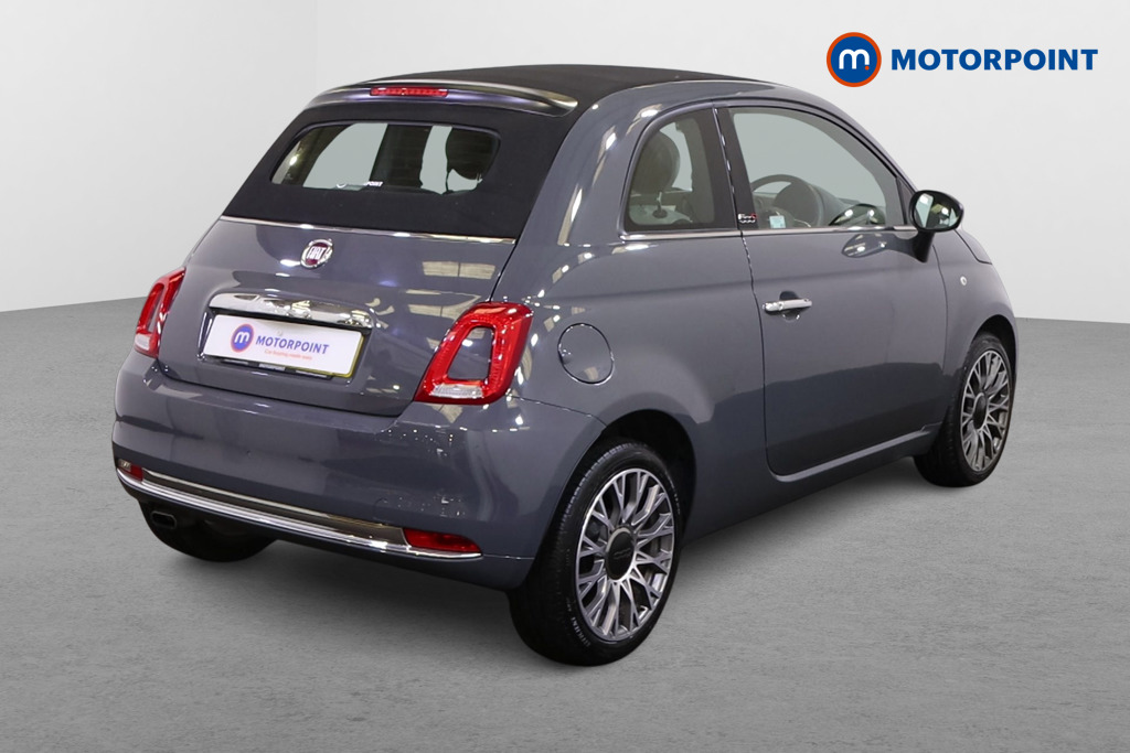 Fiat 500 Star Manual Petrol Convertible - Stock Number (1521821) - Drivers side rear corner