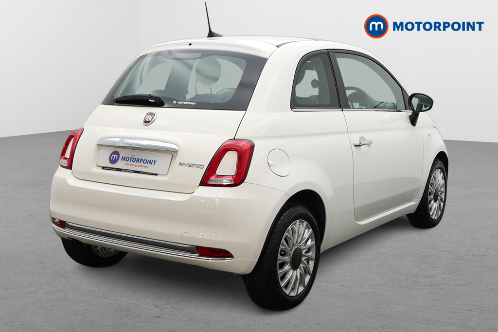 Fiat 500 1.0 Mild Hybrid 3Dr Manual Petrol-Electric Hybrid Hatchback - Stock Number (1526094) - Drivers side rear corner