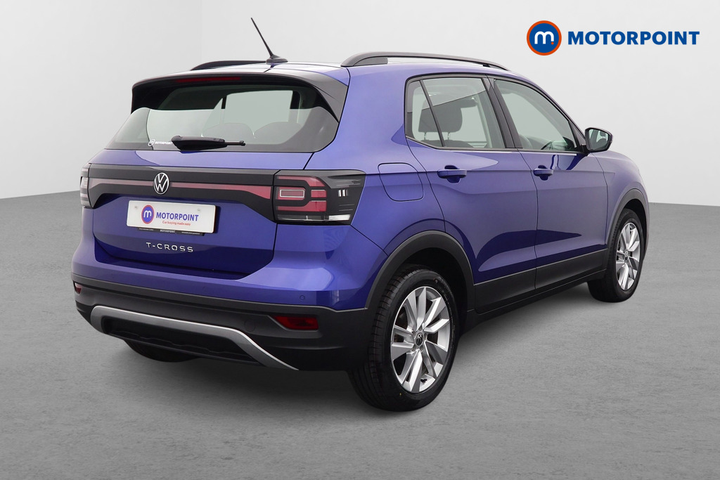 Volkswagen T-Cross SE Manual Petrol SUV - Stock Number (1526766) - Drivers side rear corner