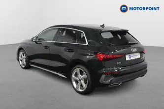 Audi A3 S Line Automatic Petrol Plug-In Hybrid Hatchback - Stock Number (1527257) - Passenger side rear corner