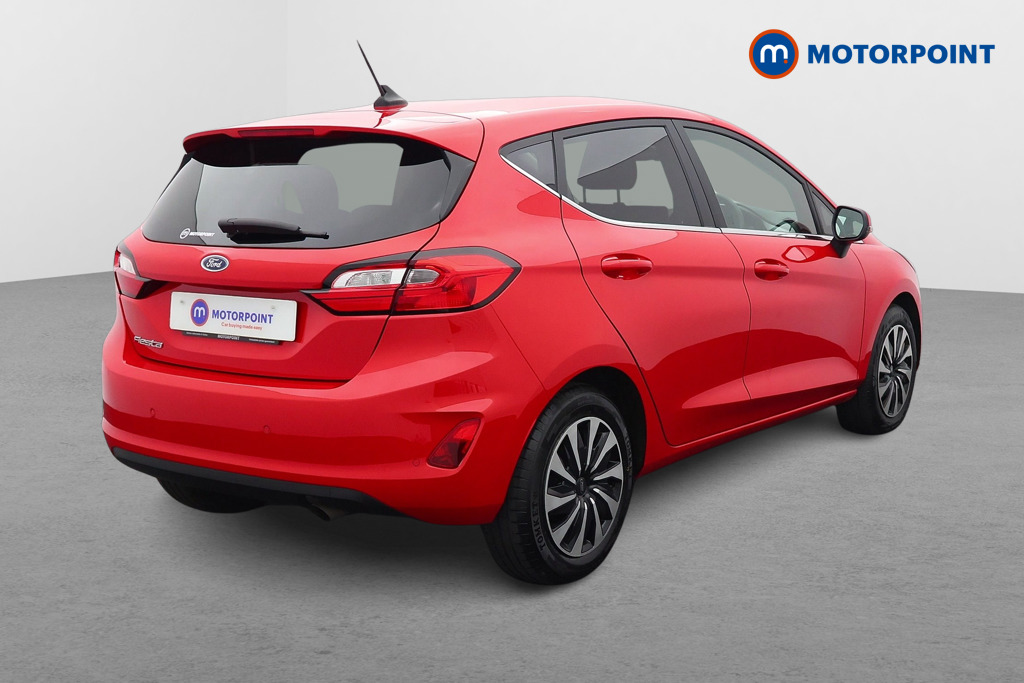 Ford Fiesta Titanium Manual Petrol Hatchback - Stock Number (1527606) - Drivers side rear corner