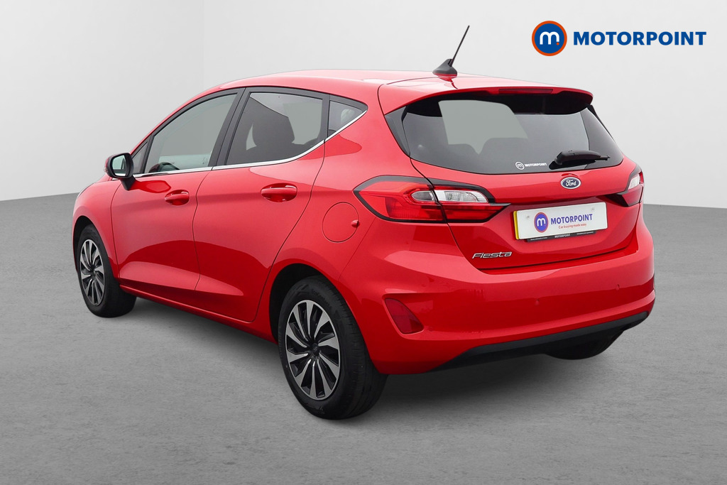 Ford Fiesta Titanium Manual Petrol Hatchback - Stock Number (1527606) - Passenger side rear corner