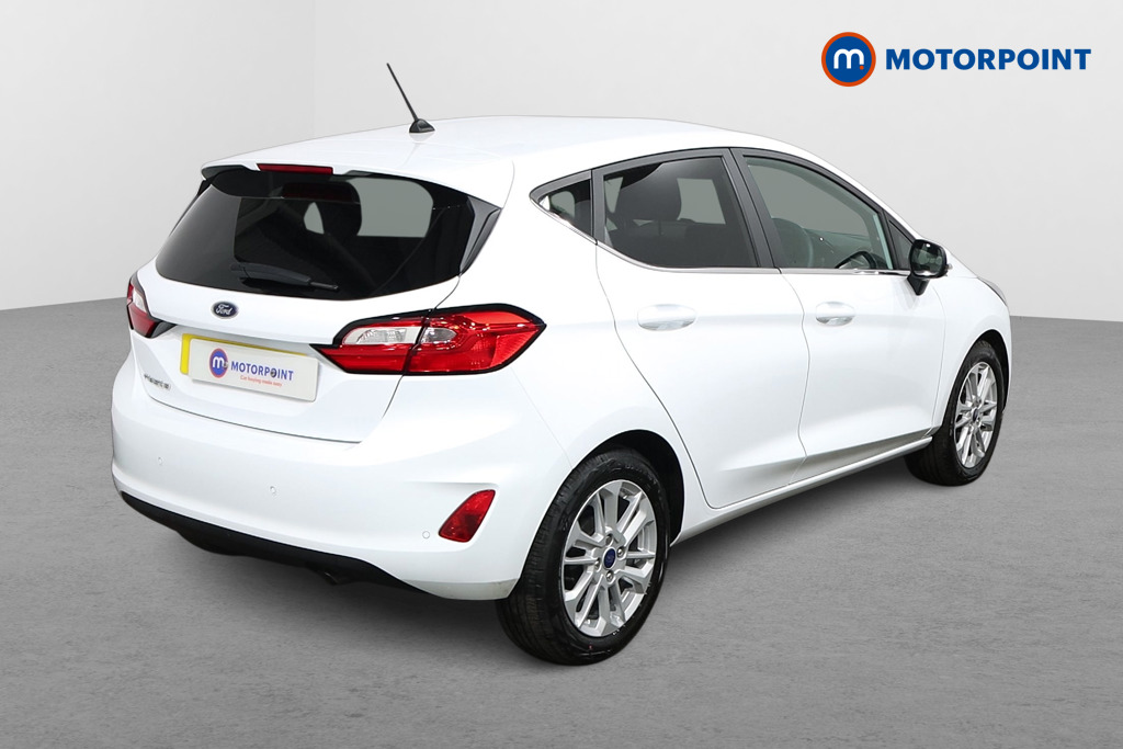 Ford Fiesta Titanium Manual Petrol Hatchback - Stock Number (1527866) - Drivers side rear corner