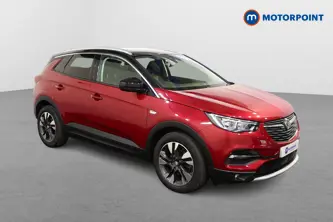 Vauxhall Grandland X Sport Nav Manual Petrol SUV - Stock Number (1522625) - Drivers side front corner