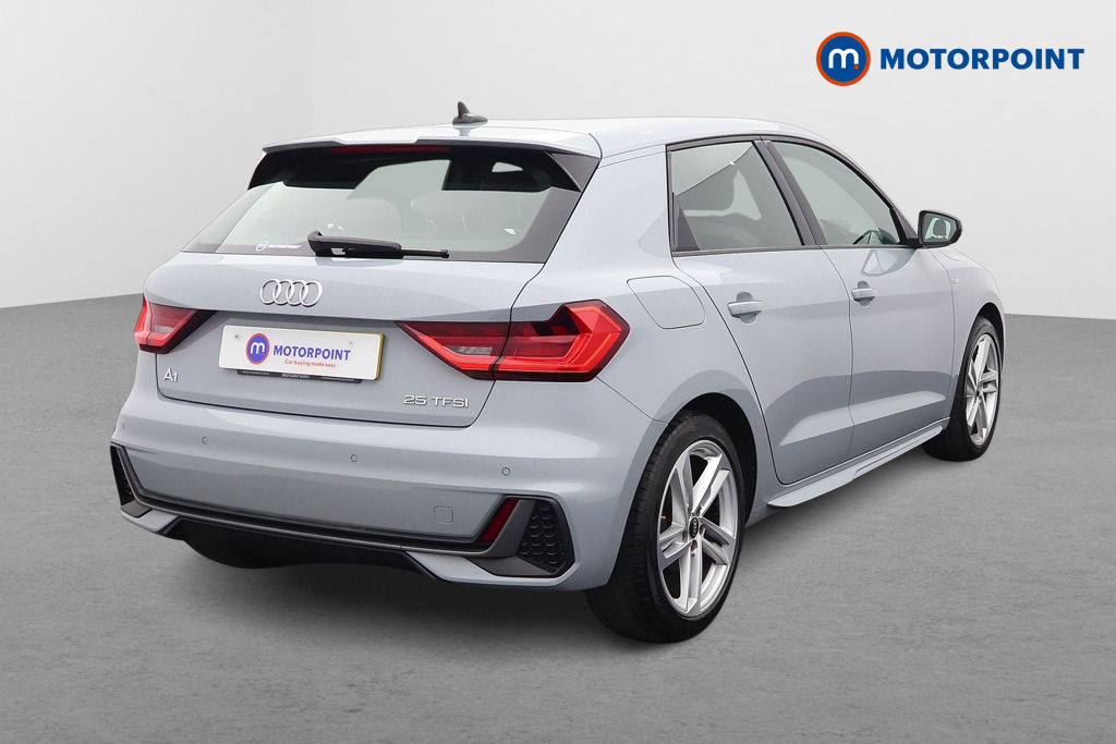 Audi A1 S Line Manual Petrol Hatchback - Stock Number (1498718) - Drivers side rear corner