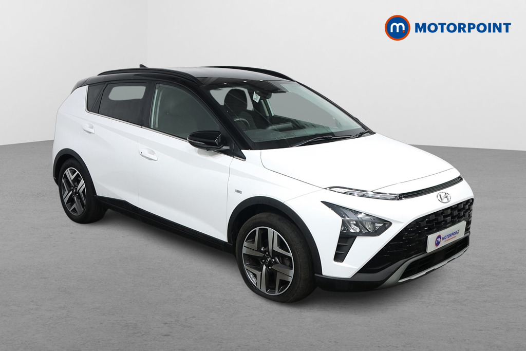 Hyundai Bayon Ultimate Automatic Petrol-Electric Hybrid SUV - Stock Number (1527777) - Drivers side front corner